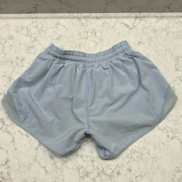 Lululemon Hotty Hot Short 4" Daydream Light Blue Women’s Size 4 - Picture 7 of 12